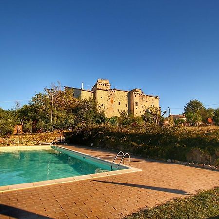 Castle In Gualdo Cattaneo With Swimming Pool,Garden,Bicycles Villa Esterno foto
